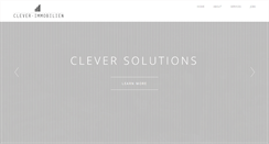 Desktop Screenshot of clever-immobilien.de
