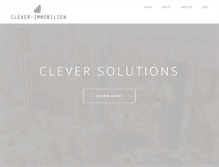 Tablet Screenshot of clever-immobilien.de